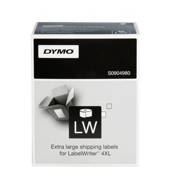 DYMO LW - Extra Large Shipping Labels - 104 x 159 mm - S0904980 Alb Eticheta imprimantă auto-adezivă