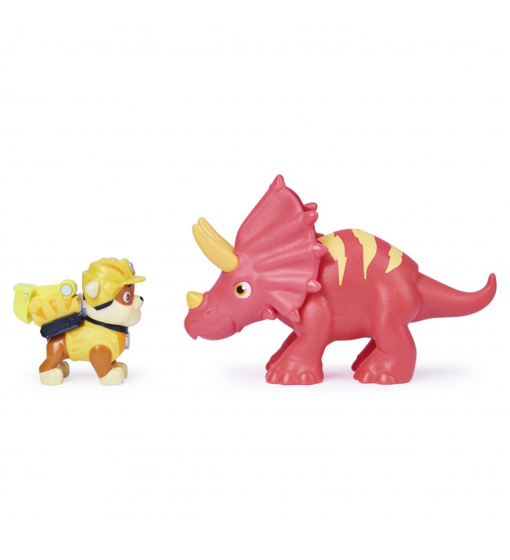 PAW Patrol Dino Rescue Rubble and Dinosaur Action Figure Set