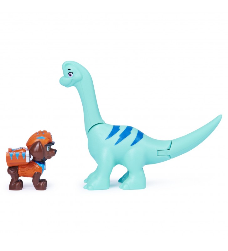 PAW Patrol Dino Rescue Zuma and Dinosaur Action Figure Set