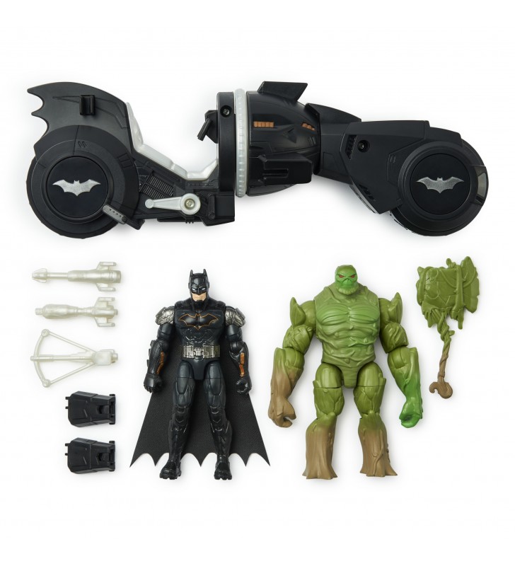 DC Comics Batman vs. Swamp Thing Armory Attack Batcycle