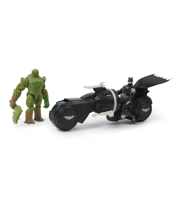 DC Comics Batman vs. Swamp Thing Armory Attack Batcycle