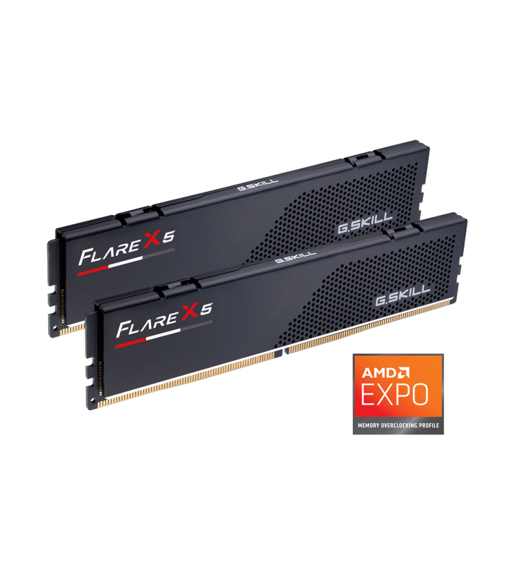 G.SKILL Flare X5 Series AMD EXPO 32GB (2 x 16GB) 288-Pin PC RAM DDR5 6000 Desktop Memory Model F5-6000J3238F16GX2-FX5