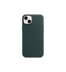 Husa de protectie Apple cu MagSafe pentru iPhone 14 Plus, Piele, Forest Green