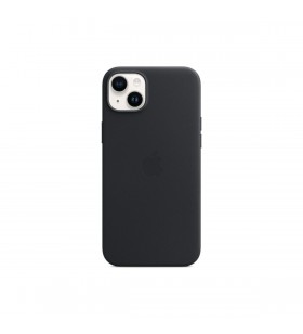 Husa de protectie Apple cu MagSafe pentru iPhone 14 Plus, Piele, Midnight