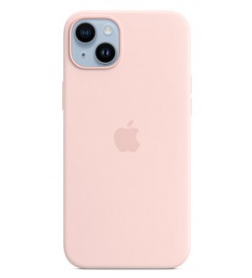 Apple iPhone 14 Plus Silicone Case with MagSafe - Chalk Pink