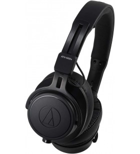 Audio-Technica ATH-M60X Closed-Back Dynamic Studio Headphones, Black