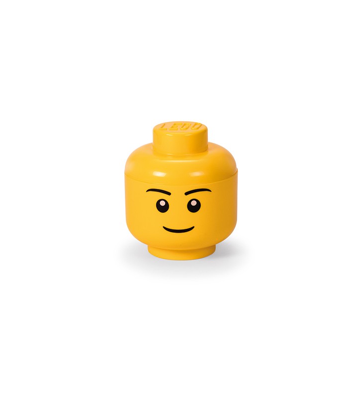 Cutie depozitare S cap minifigurina LEGO baiat
