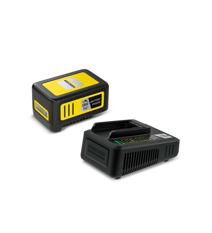 Starter kit Karcher Battery Power 18/50, 2.445-063.0, Li-Ion 18 V, 5.0 Ah, incarcator rapid