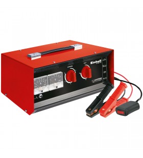 Einhell CC-BC 30 Battery Charger (Charging Current 6-Way, Switchable Charging Voltage 6 V/12 V/24 V, Jump Starter with Remote Start Cable, Protection Class I)