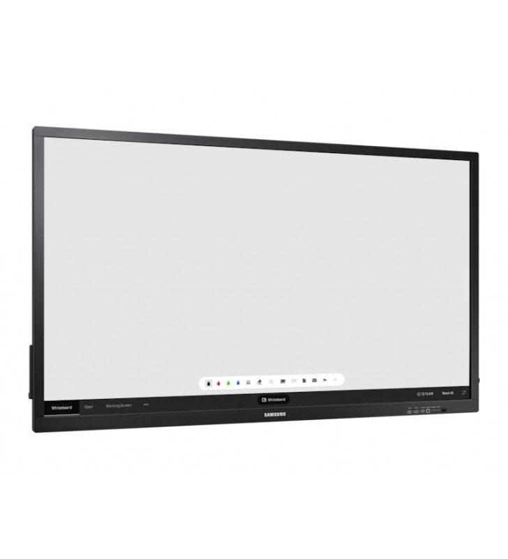 Samsung LH75QBNWLGC Afișaj Semne 190,5 cm (75") LED 4K Ultra HD Panou informare digital de perete Negru