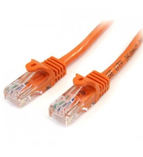 StarTech.com 45PAT3MOR cabluri de rețea 3 m Cat5e U/UTP (UTP) Portocală