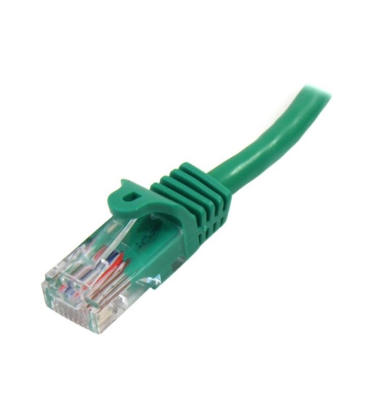 StarTech.com 45PAT5MGN cabluri de rețea 5 m Cat5e U/UTP (UTP) Verde