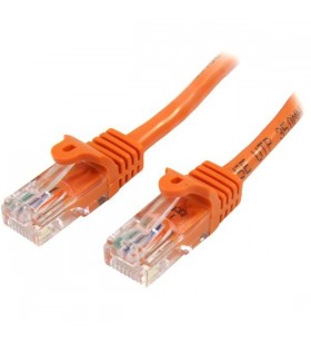 StarTech.com 45PAT5MOR cabluri de rețea 5 m Cat5e U/UTP (UTP) Portocală