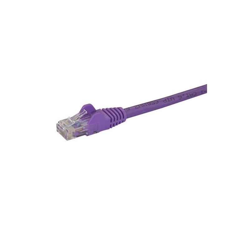 StarTech.com 45PAT7MPL cabluri de rețea 7 m Cat5e U/UTP (UTP) Purpuriu