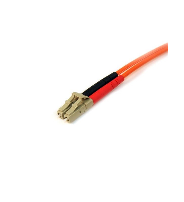 StarTech.com 50FIBLCLC15 cabluri din fibră optică 15 m OM2 LC Portocală