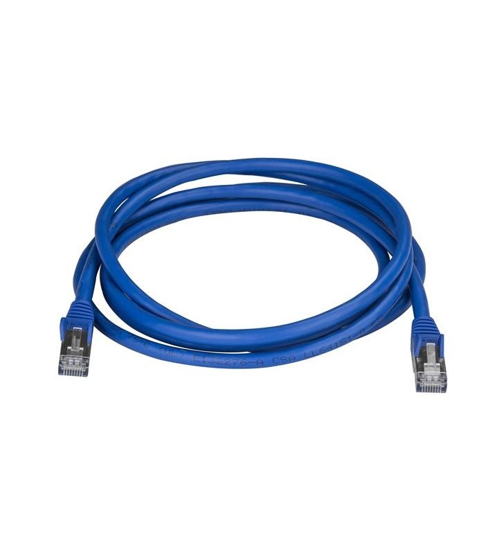 StarTech.com 6ASPAT2MBL cabluri de rețea 2 m Cat6a U/FTP (STP) Albastru