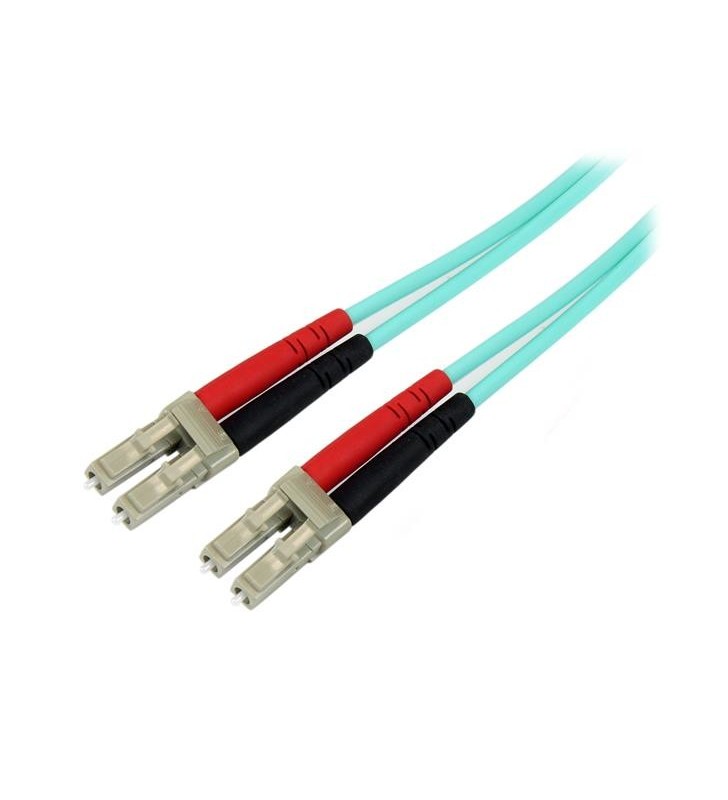 StarTech.com A50FBLCLC10 cabluri din fibră optică 10 m OM3 LC Aqua