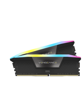 CORSAIR Vengeance RGB 64GB (2 x 32GB) 288-Pin PC RAM DDR5 5600 (PC5 44800) Intel XMP 3.0 Desktop Memory Model CMH64GX5M2B5600C36