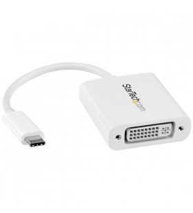 StarTech.com CDP2DVIW adaptor grafic USB 1920 x 1200 Pixel Alb