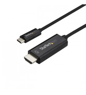 StarTech.com CDP2HD2MBNL adaptor pentru cabluri video 2 m USB tip-C HDMI Negru