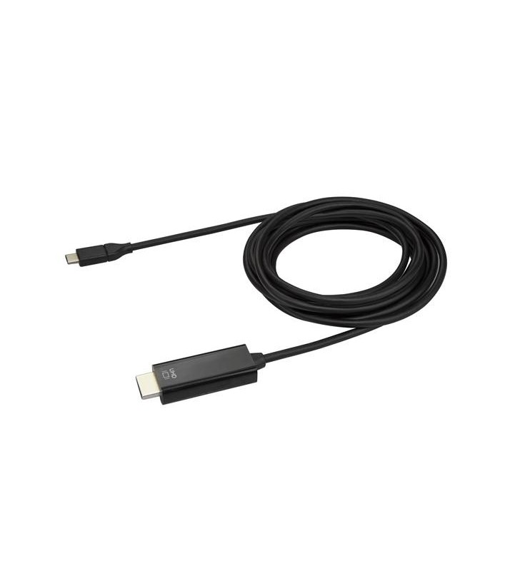 StarTech.com CDP2HD3MBNL adaptor pentru cabluri video 3 m USB tip-C HDMI Negru