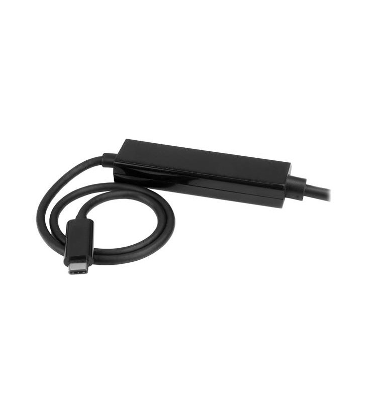 StarTech.com CDP2HDMM1MB adaptor pentru cabluri video 1 m USB tip-C HDMI Negru
