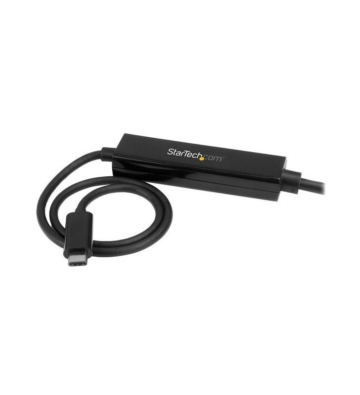 StarTech.com CDP2VGAMM1MB adaptor pentru cabluri video 1 m USB tip-C VGA (D-Sub) Negru