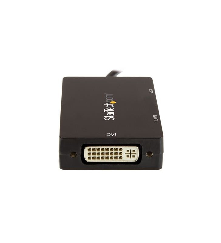 StarTech.com CDPVGDVHDBP adaptor grafic USB 3840 x 2160 Pixel Negru