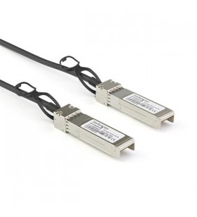 StarTech.com DACSFP10G1M cabluri din fibră optică 1 m SFP+ Negru