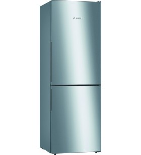 Bosch Serie 4 KGV33VLEA combină frigorifică De sine stătător 289 L E Din oţel inoxidabil