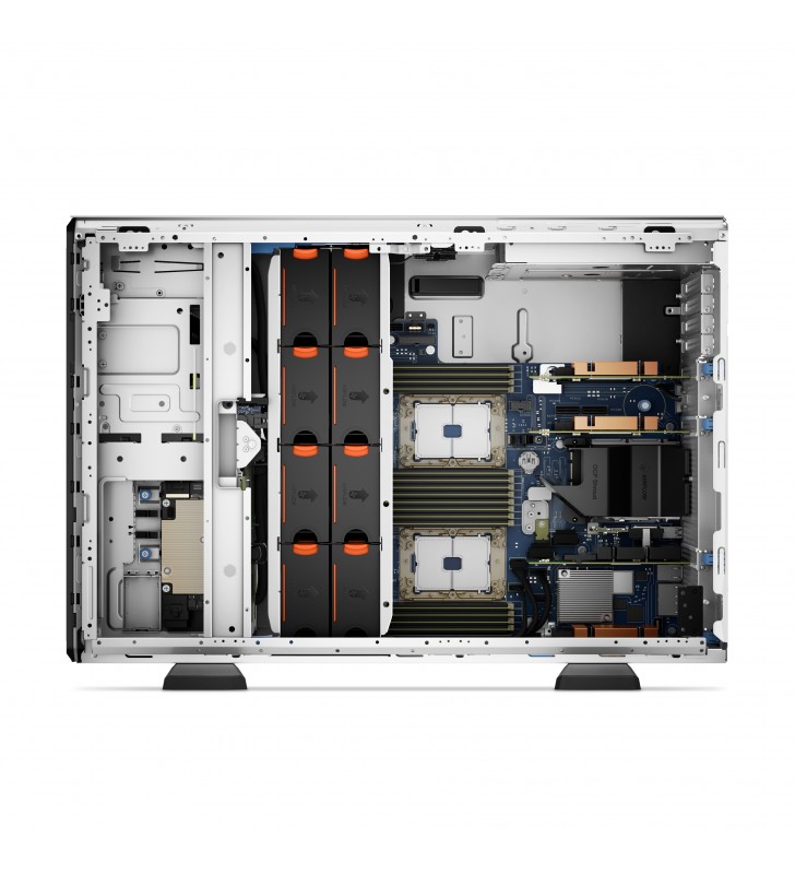 DELL PowerEdge T550 servere 480 Giga Bites Tower Intel® Xeon® Silver 2,1 GHz 16 Giga Bites DDR4-SDRAM 800 W