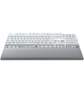 Razer Pro Type Ultra white/grey, LEDs white, Razer YELLOW, USB/Bluetooth, DE
