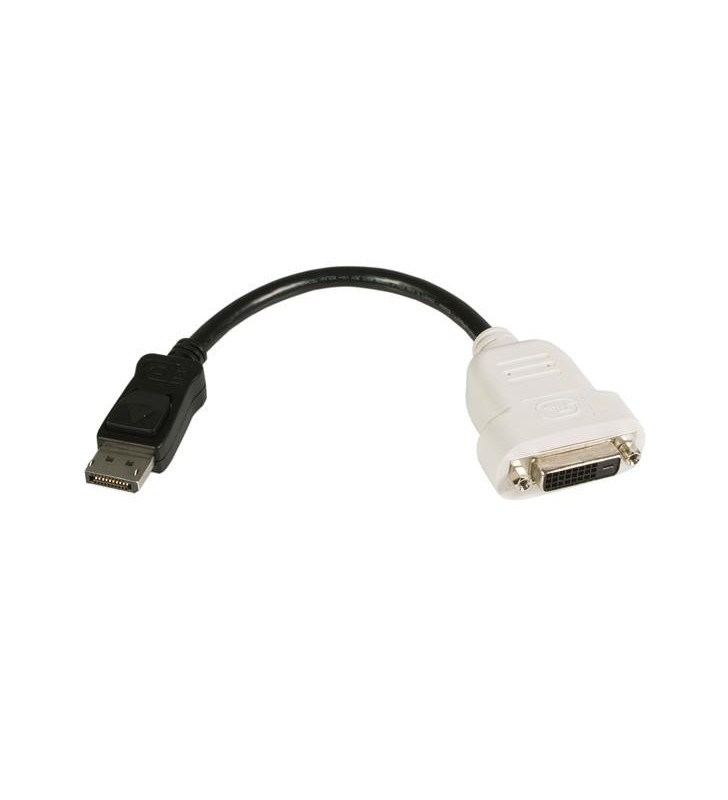 StarTech.com DP2DVI adaptor pentru cabluri video 0,24 m DisplayPort DVI-D Negru