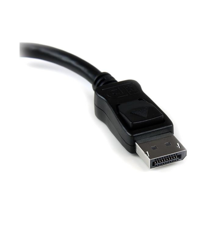 StarTech.com DP2DVI adaptor pentru cabluri video 0,24 m DisplayPort DVI-D Negru