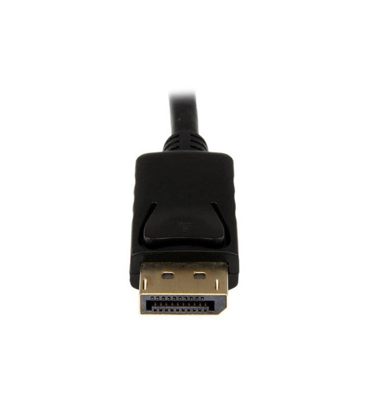 StarTech.com DP2DVIMM6BS adaptor pentru cabluri video 1,8 m DisplayPort DVI-D Negru