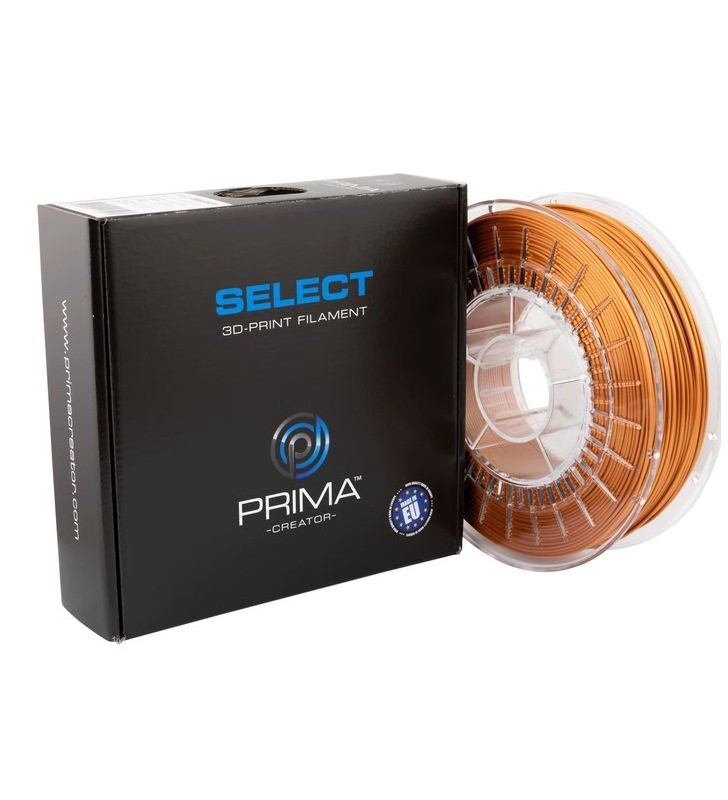 PS-PLAG-175-0750-AC - 3D Printer Filament, PLA, 1.75mm, Antique Copper, 750g, Prima