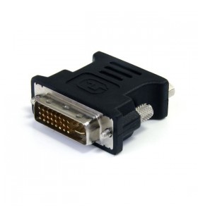 StarTech.com DVIVGAMFB10P cabluri prelungitoare cu mufe mamă/tată DVI-I VGA Negru