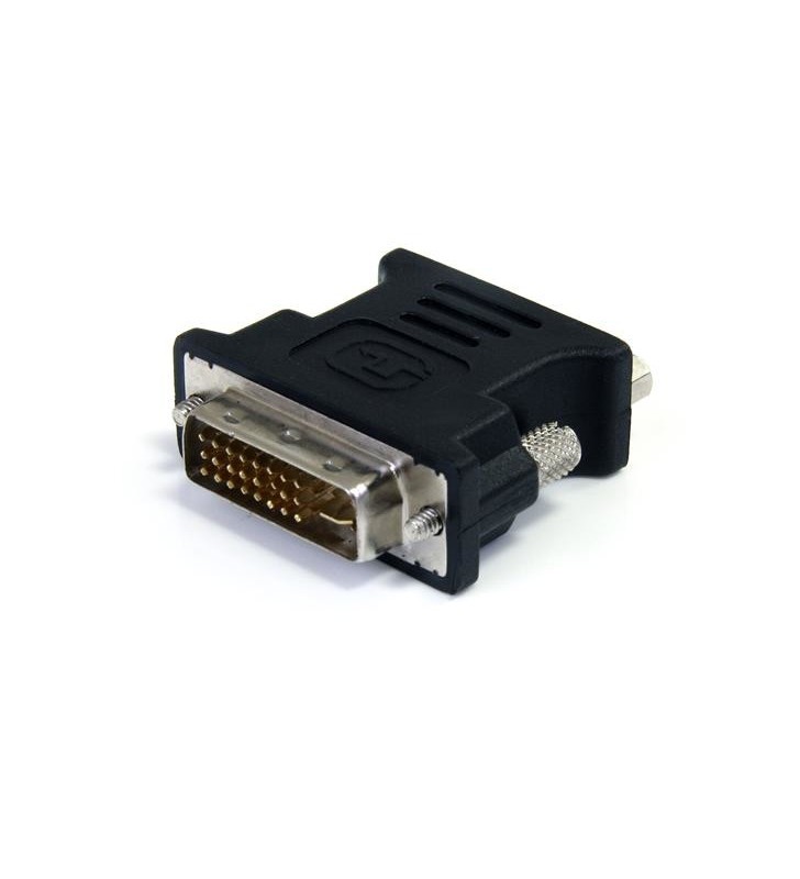 StarTech.com DVIVGAMFB10P cabluri prelungitoare cu mufe mamă/tată DVI-I VGA Negru