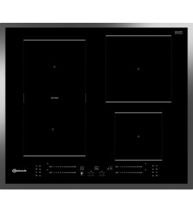 Bauknecht Induction hob BS 7160C FT / Flexi Duo / Booster / Direct Access-Touch Control / Residual heat display / Flat stainless steel frame