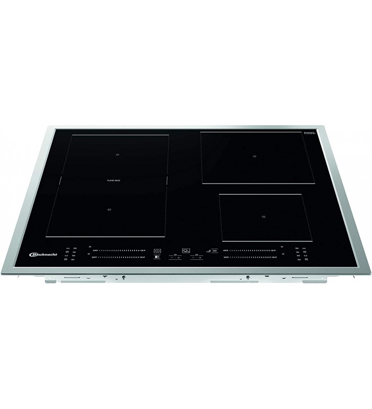Bauknecht Induction hob BS 7160C FT / Flexi Duo / Booster / Direct Access-Touch Control / Residual heat display / Flat stainless steel frame