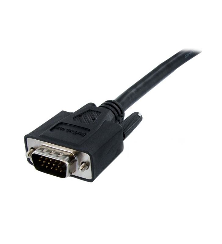 StarTech.com DVIVGAMM5M adaptor pentru cabluri video 2 m DVI-A VGA (D-Sub) Negru