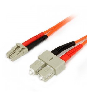 StarTech.com FIBLCSC3 cabluri din fibră optică 3 m LC SC Portocală