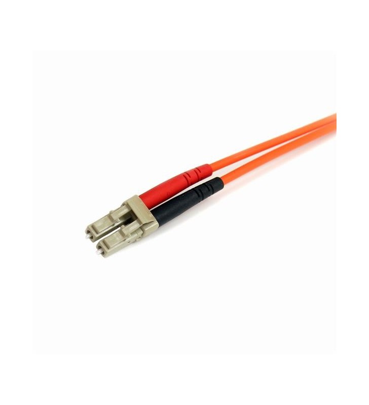 StarTech.com FIBLCST1 cabluri din fibră optică 1 m LSZH OM1 LC ST Portocală