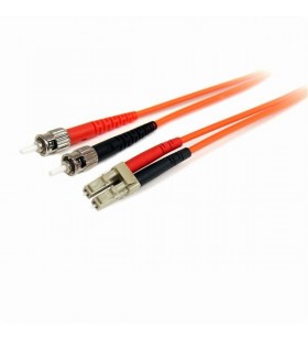 StarTech.com FIBLCST3 cabluri din fibră optică 3 m LSZH OM1 LC ST Portocală