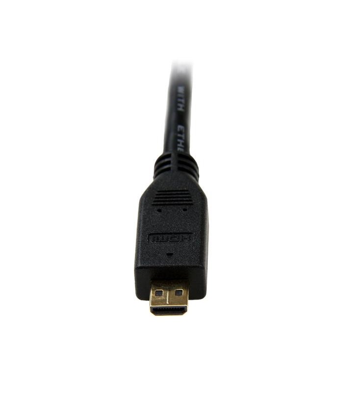 StarTech.com HDADMM50CM cablu HDMI 0,5 m HDMI Tip A (Standard) HDMI Tip D (Micro) Negru