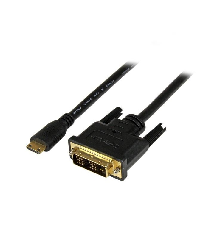 StarTech.com Mini HDMI - DVI-D Cable, 3m Mini-HDMI Negru
