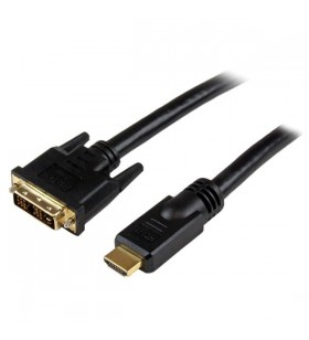 StarTech.com HDDVIMM10M adaptor pentru cabluri video 10 m HDMI DVI-D Negru