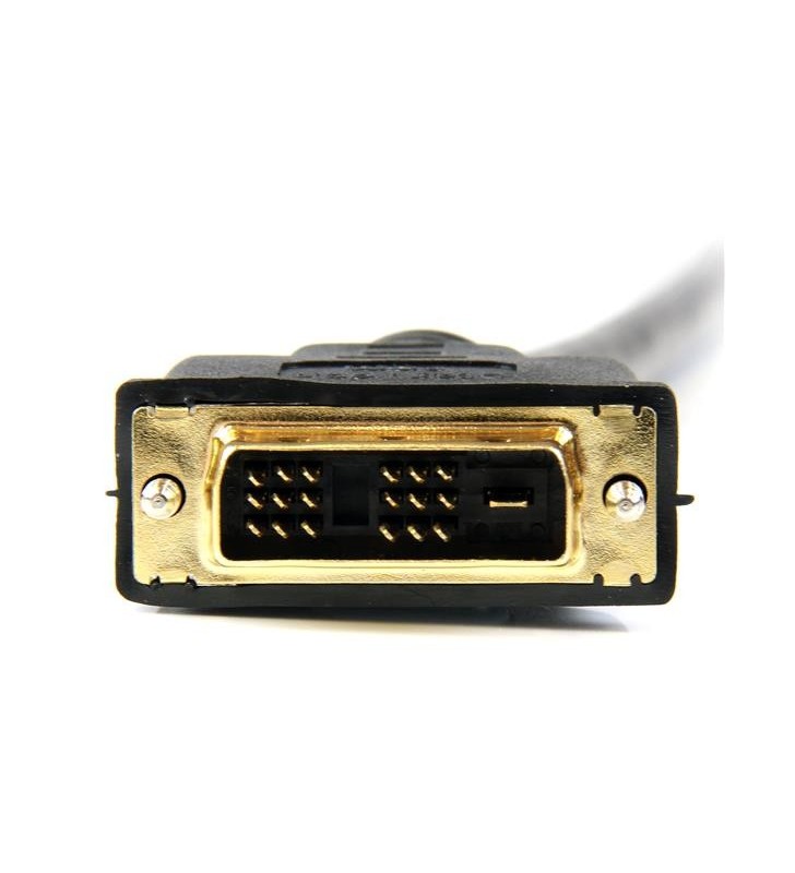 StarTech.com HDDVIMM2M adaptor pentru cabluri video 2 m HDMI DVI-D Negru
