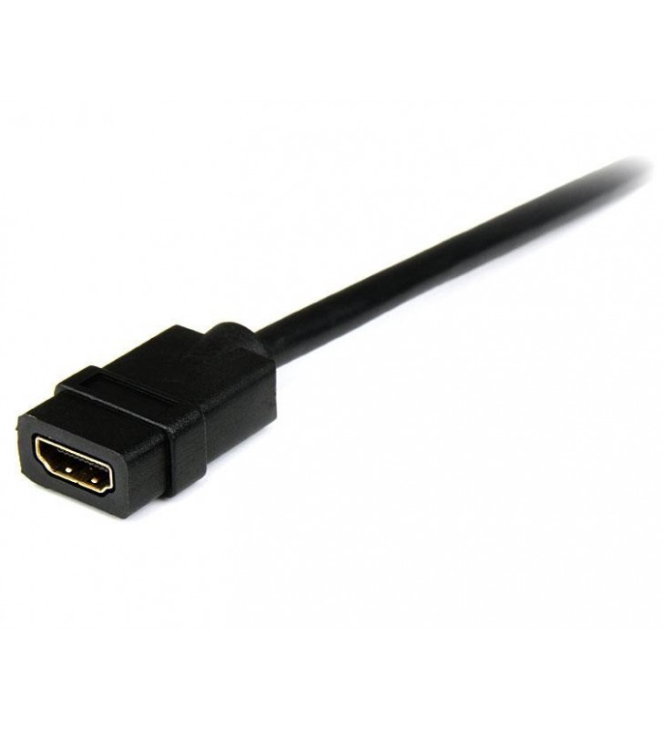 StarTech.com HDEXT2M cablu HDMI 2 m HDMI Tip A (Standard) Negru