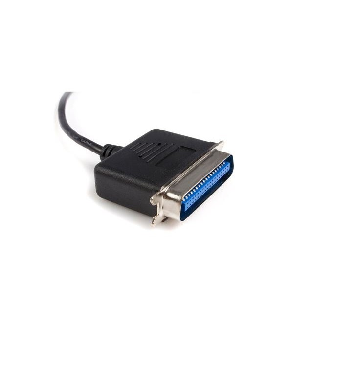 StarTech.com 10ft USB to Parallel Printer Adapter cabluri pentru imprimantă 3 m Negru